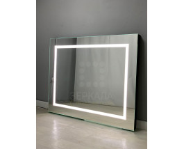 Гримерное зеркало без рамы со светодиодной подсветкой 60х80 см