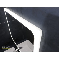 Зеркало для ванной с подсветкой Неаполь 100х80 см
